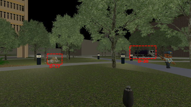 OfficerTruckRocks